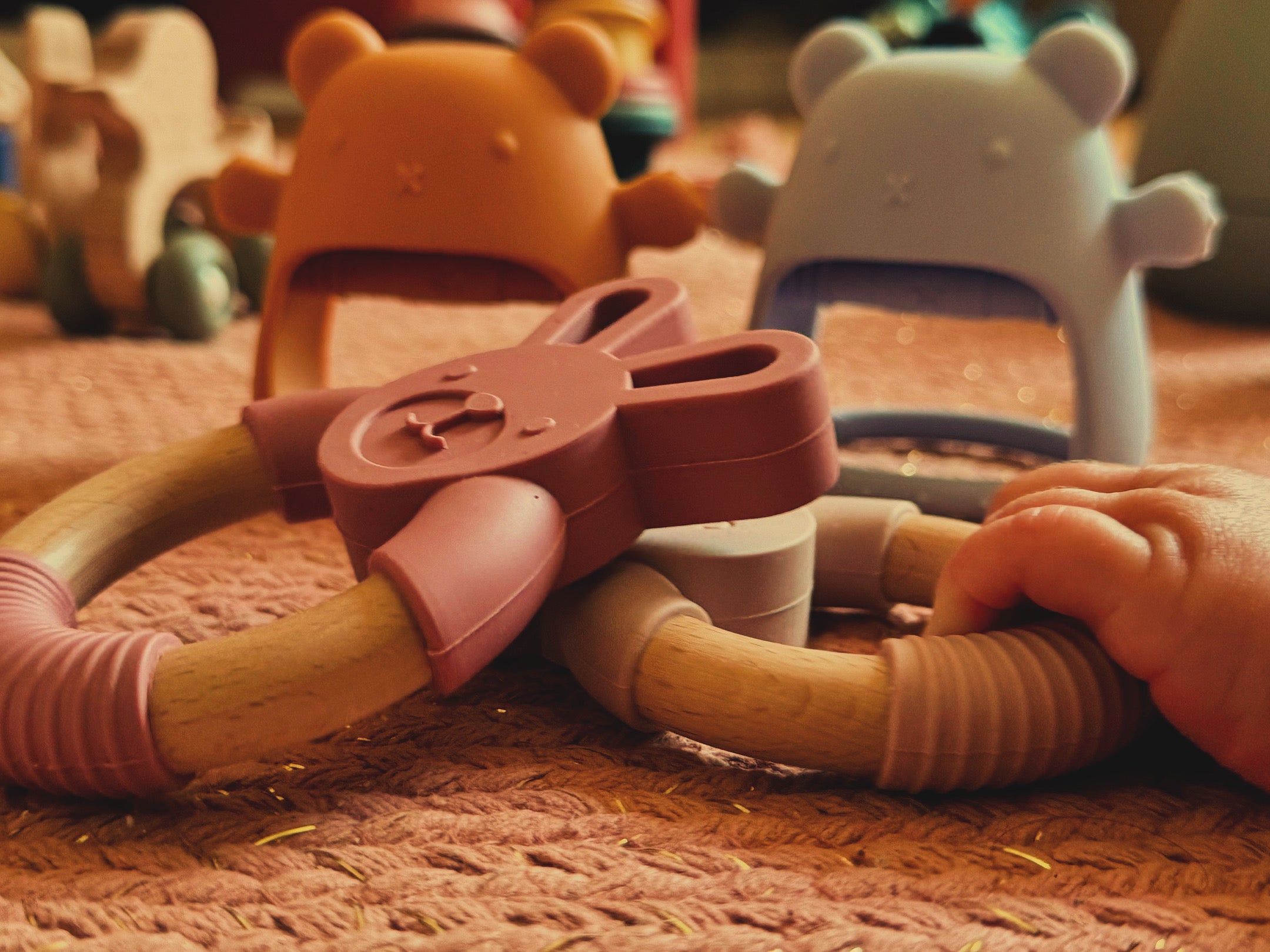 Animal teething rings