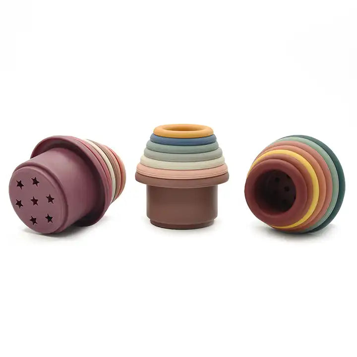Bloques de silicona apilables
