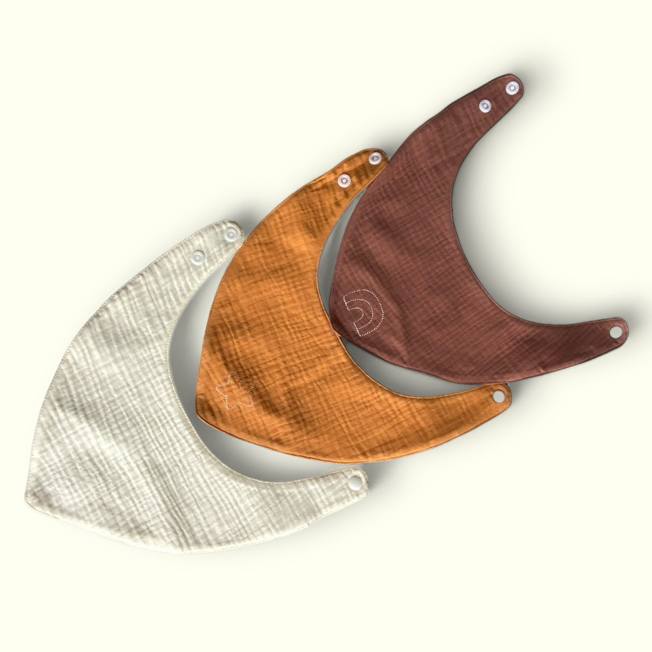 Lot de 3 Bavoirs de Cow-boy