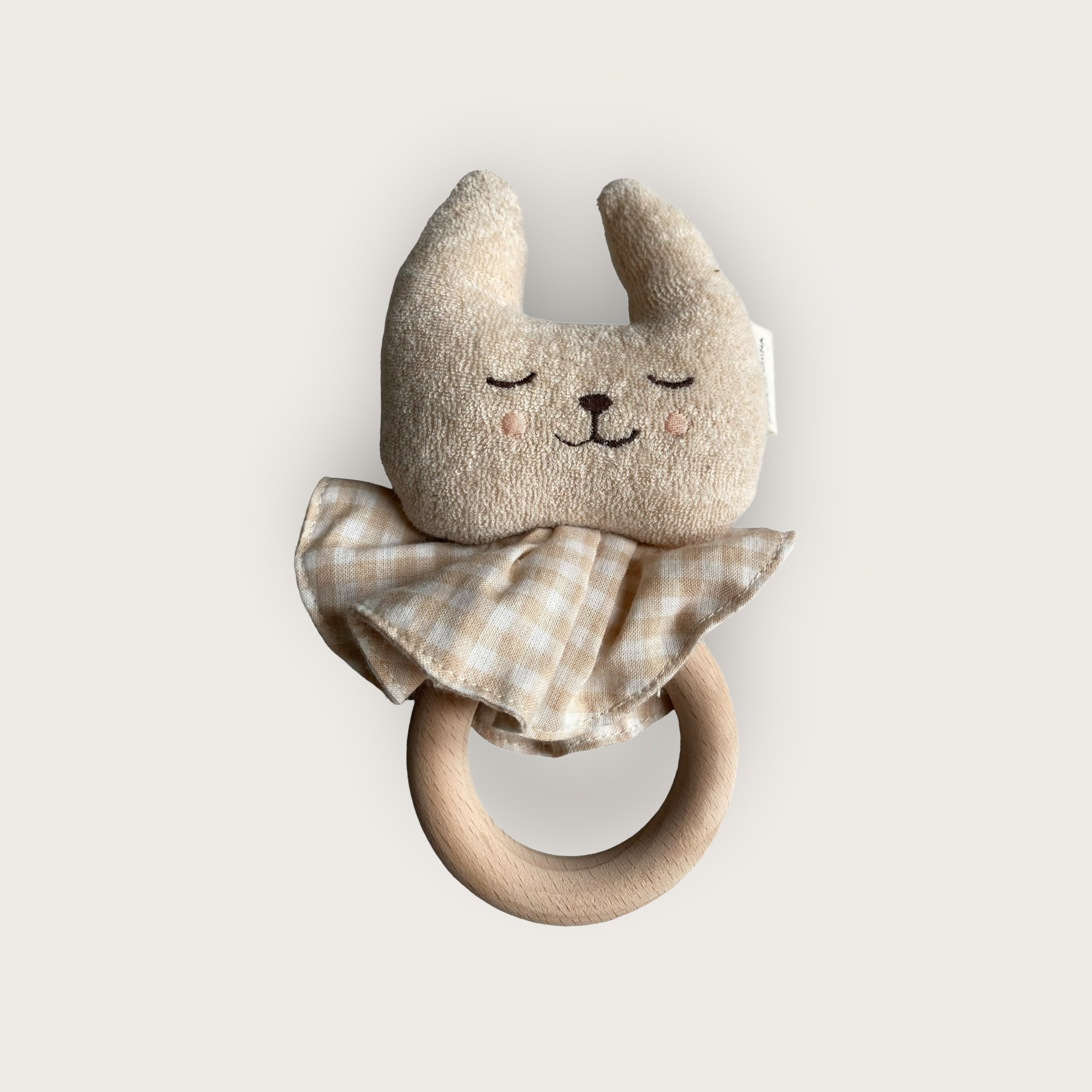 Hochet Peluche Nouveau-né Dès 1 Mois - Premier Jouet Sensoriel