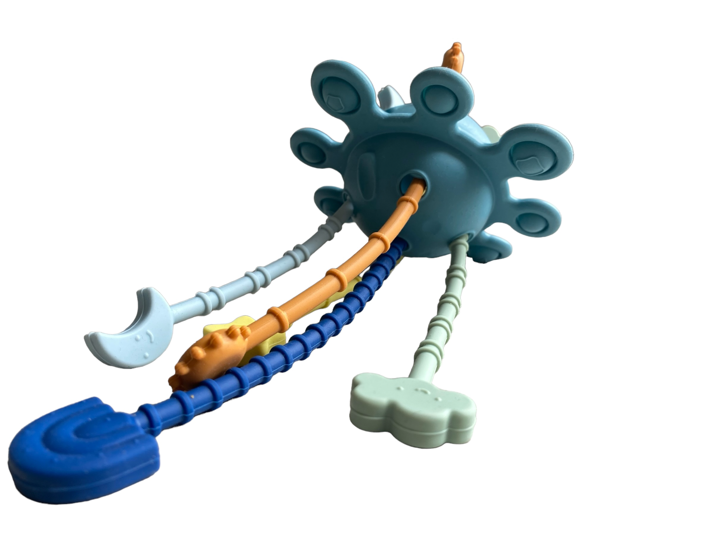 Pieuvre Sensorielle Montessori Silicone - Jouet Éveil Bébé 6 Mois