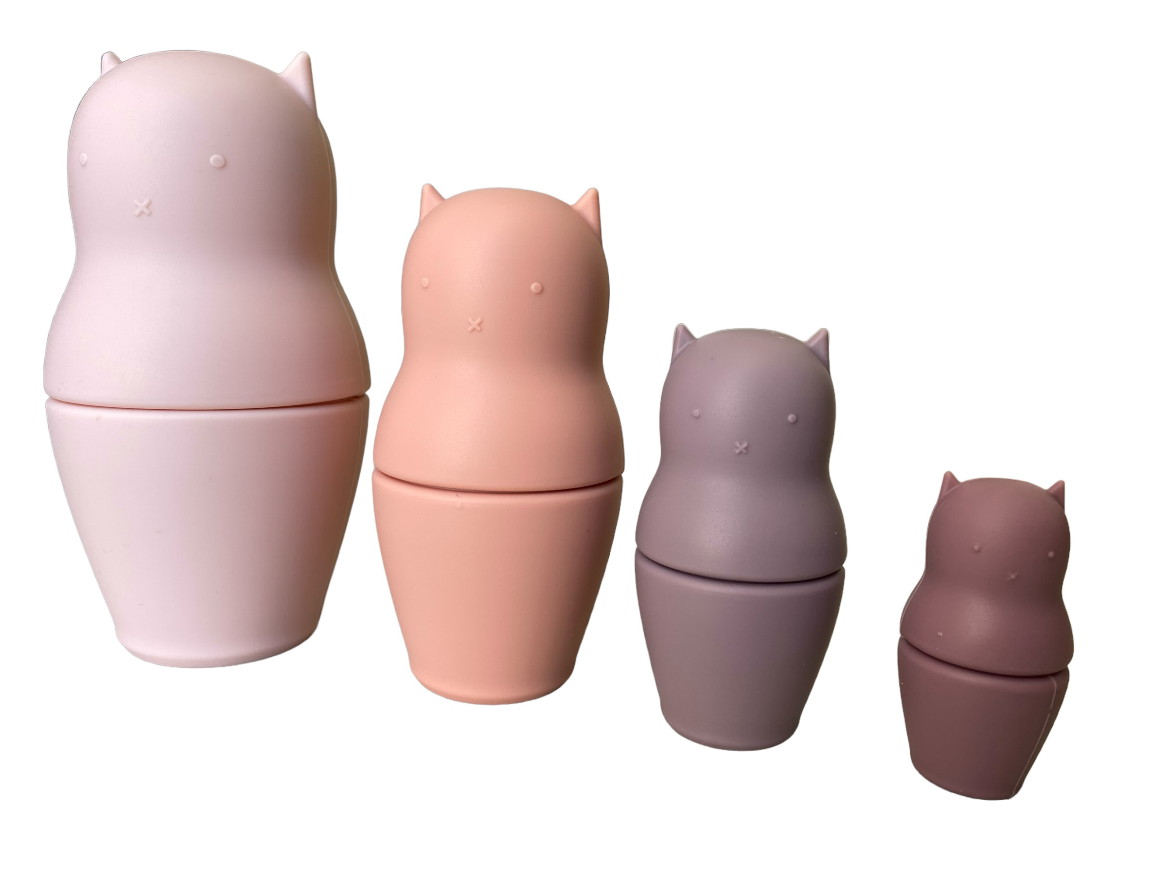 Poupées Gigognes Chat - Jouet Éveil Bébé 10 Mois